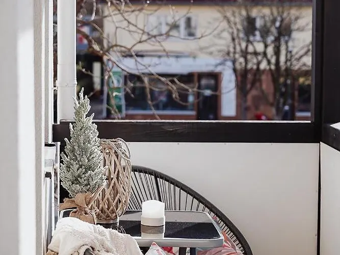 Cozy Nuernberg-schwaig-messe-kueche-balkon 아파트
